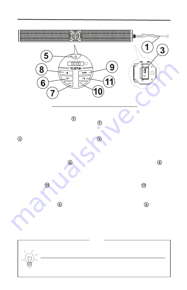 DS18 Hydro SB37BT Owner'S Manual Download Page 6