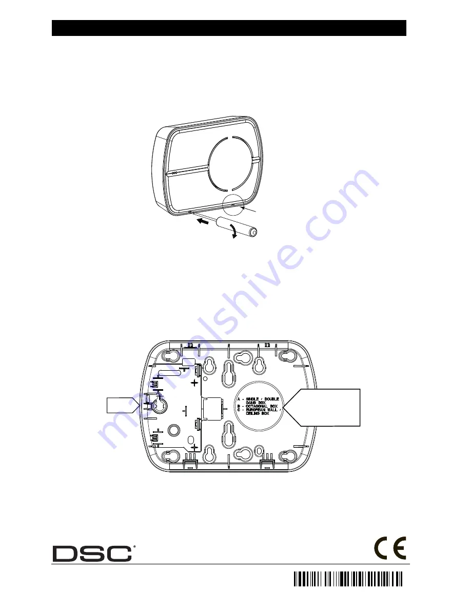 DSC PC5964 Скачать руководство пользователя страница 1