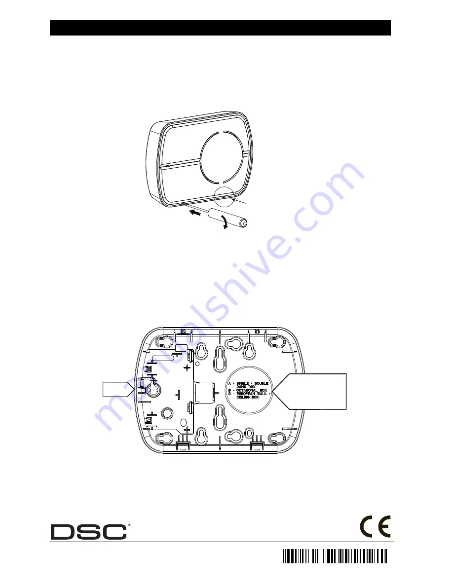 DSC PC5964 Mounting Instructions Download Page 2