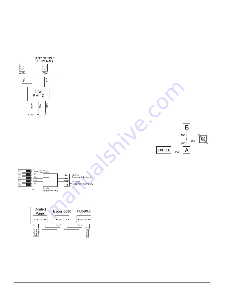 DSC Power608 Installation Manual Download Page 8