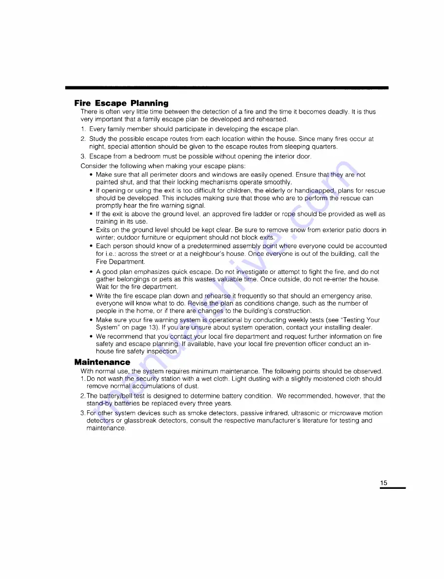 DSC Power632 PC1555 Instruction Manual Download Page 17