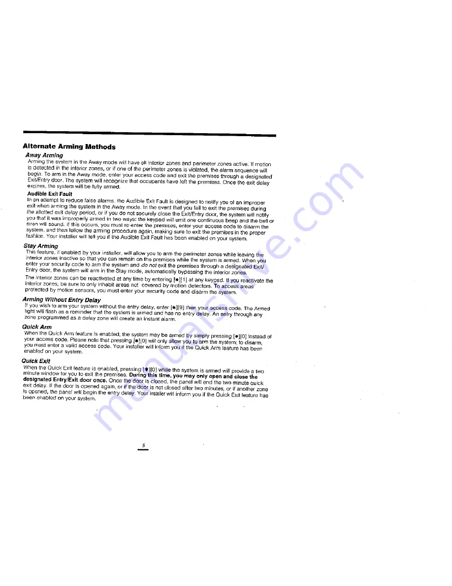 DSC Power832 PC5010 Instruction Manual Download Page 7