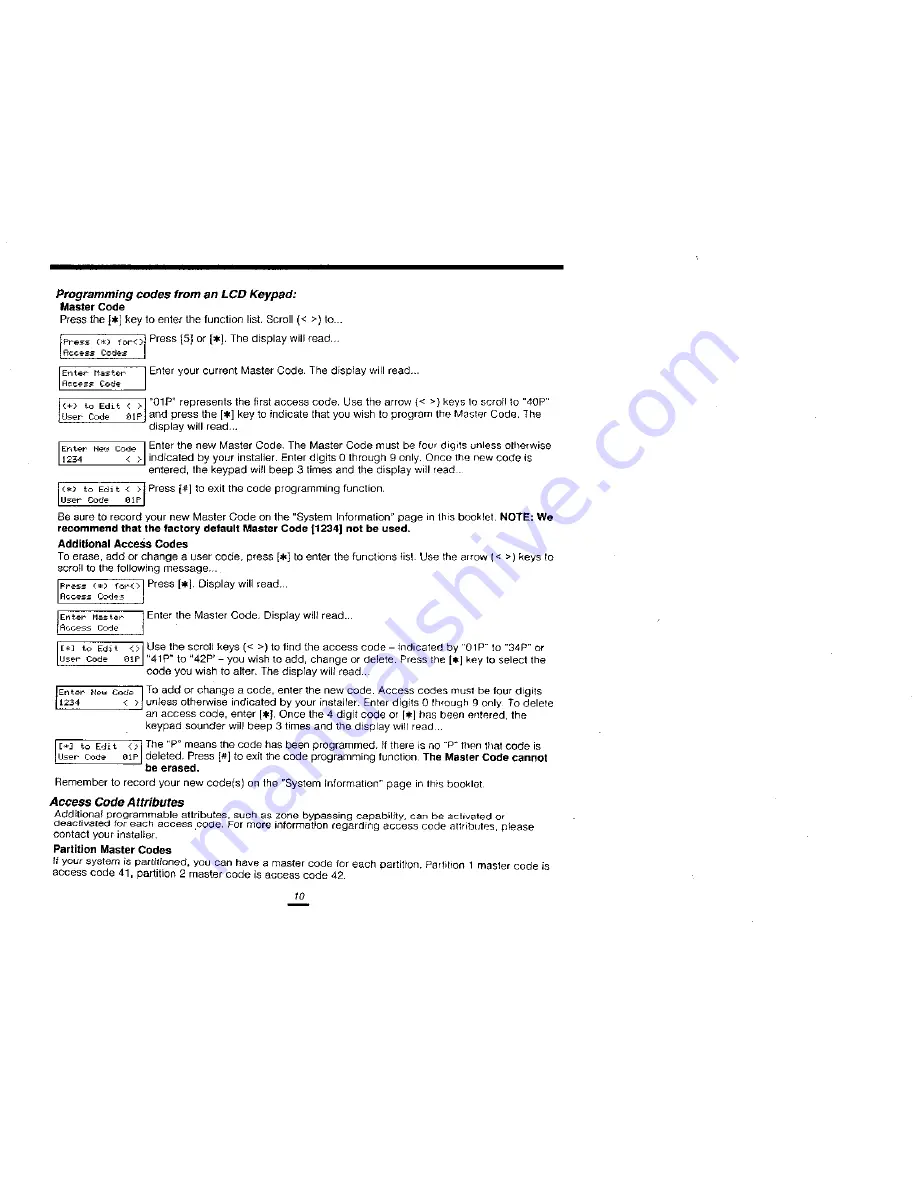 DSC Power832 PC5010 Instruction Manual Download Page 12