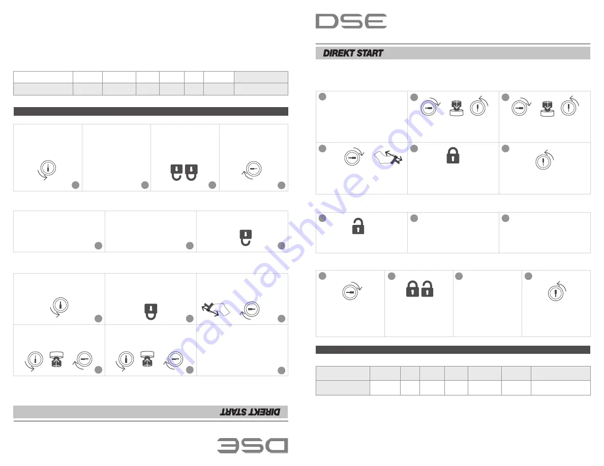 DSE 503 AIR Скачать руководство пользователя страница 1