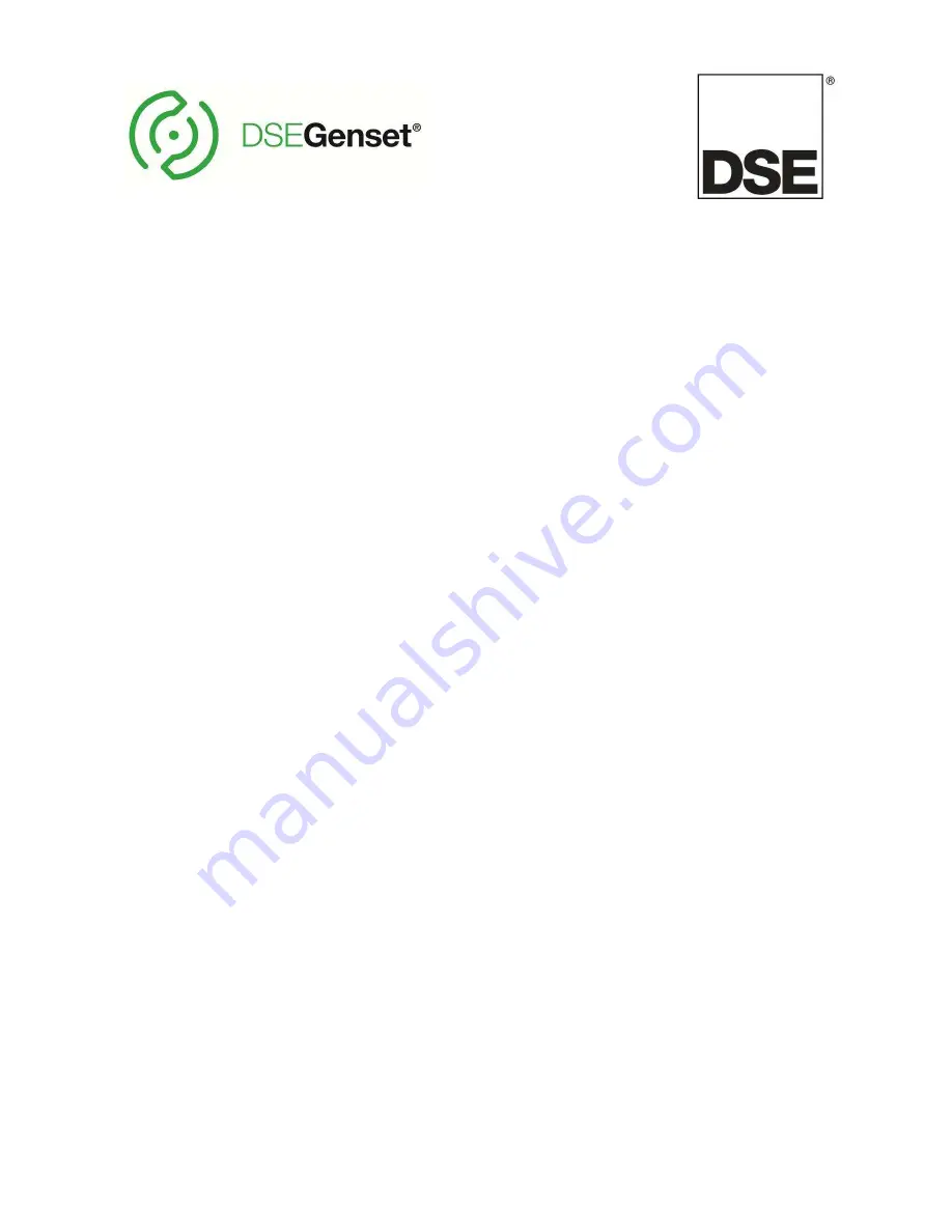 DSE DSE7410 Operator'S Manual Download Page 1