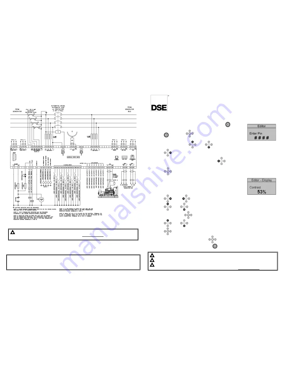 DSE DSE8610 MKII Скачать руководство пользователя страница 1