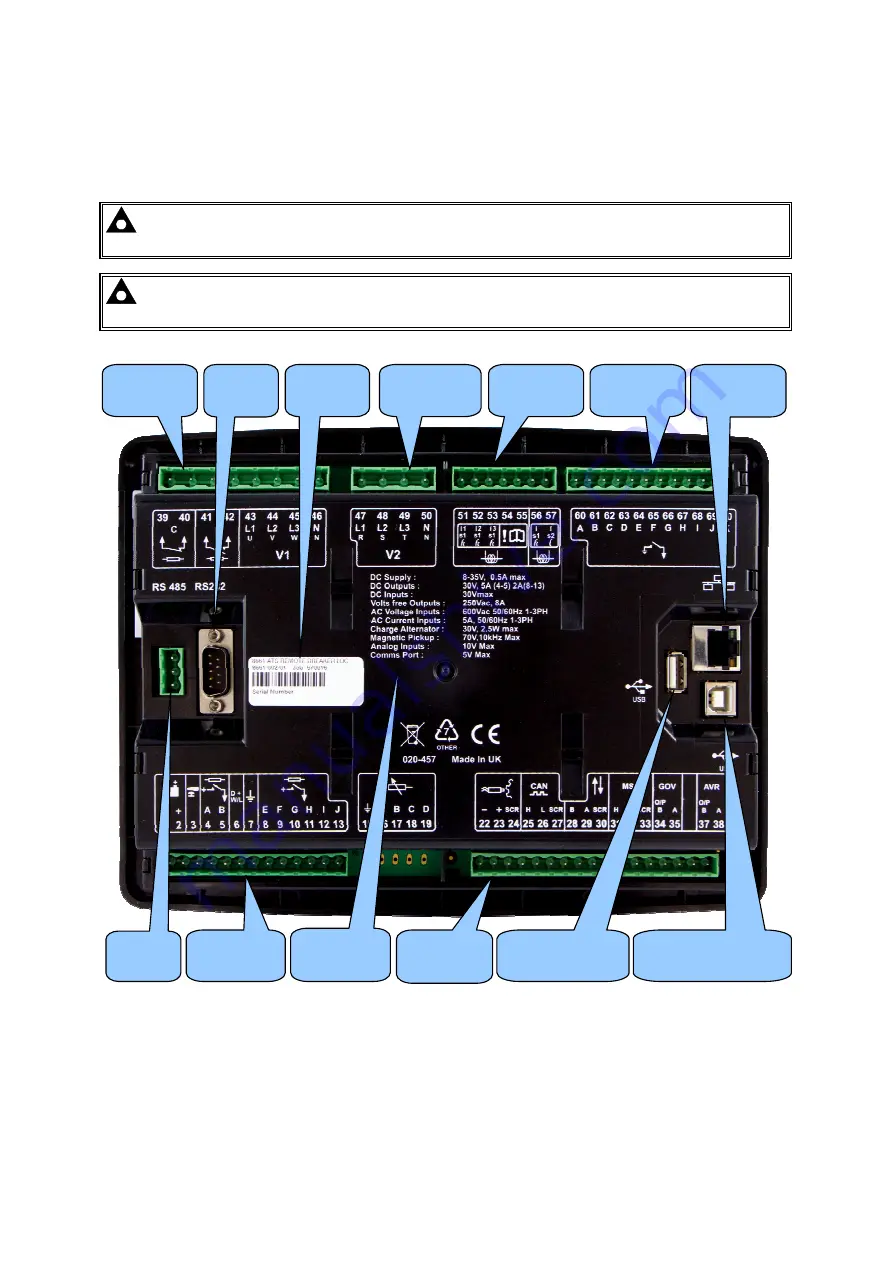 DSE DSE8661 Скачать руководство пользователя страница 40