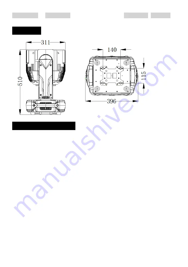 DSE Flower Effect Moving Head User Manual Download Page 17