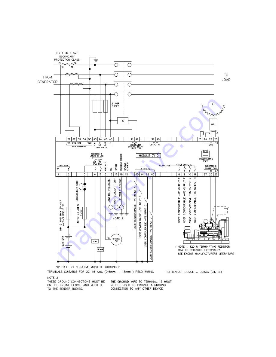 DSEGenset DSE7110 Скачать руководство пользователя страница 17