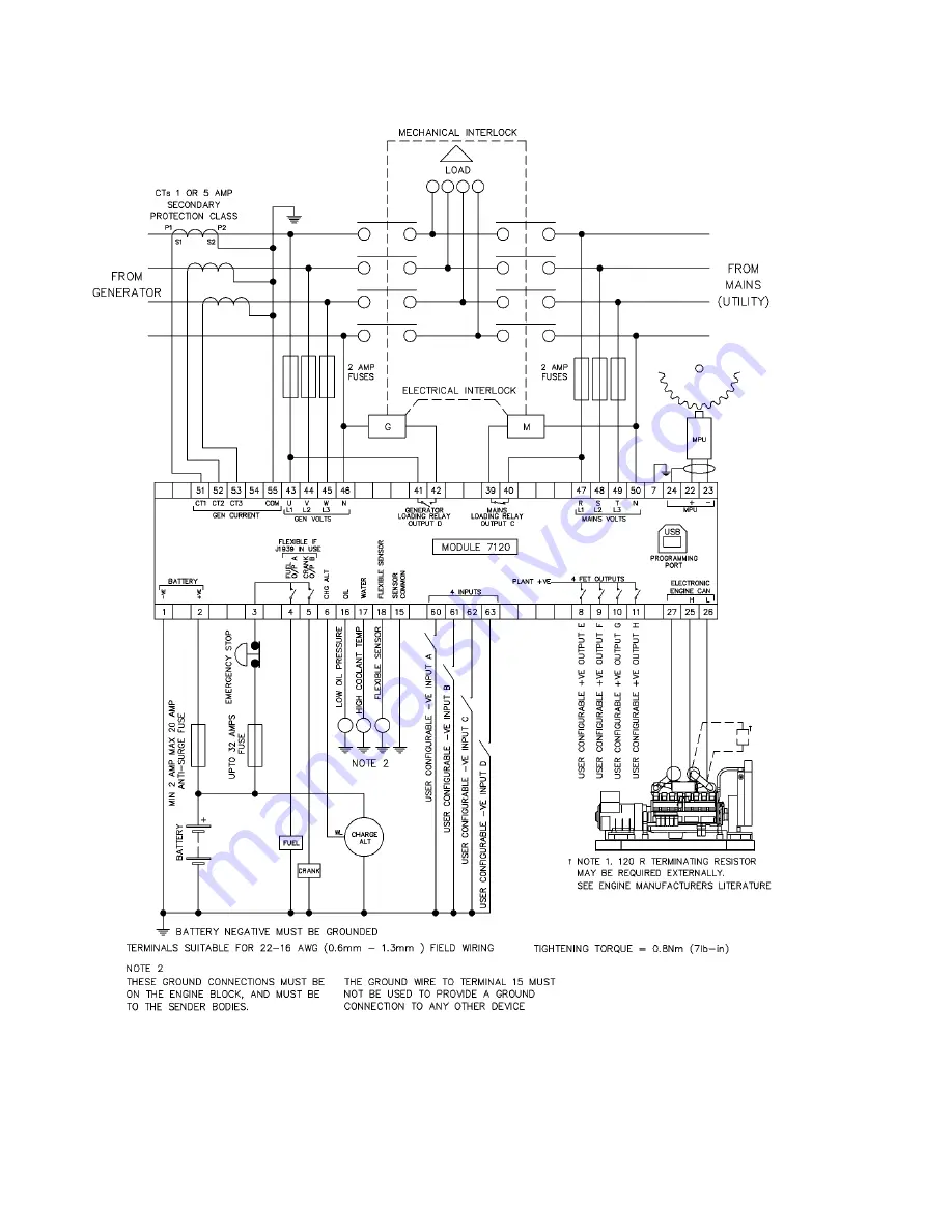 DSEGenset DSE7110 Operator'S Manual And Parts List Download Page 18