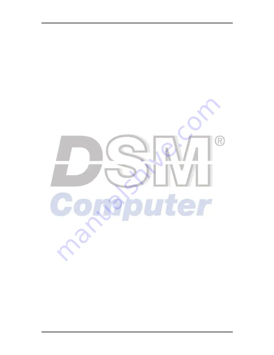 DSM Computer AG 96M4281o Скачать руководство пользователя страница 5