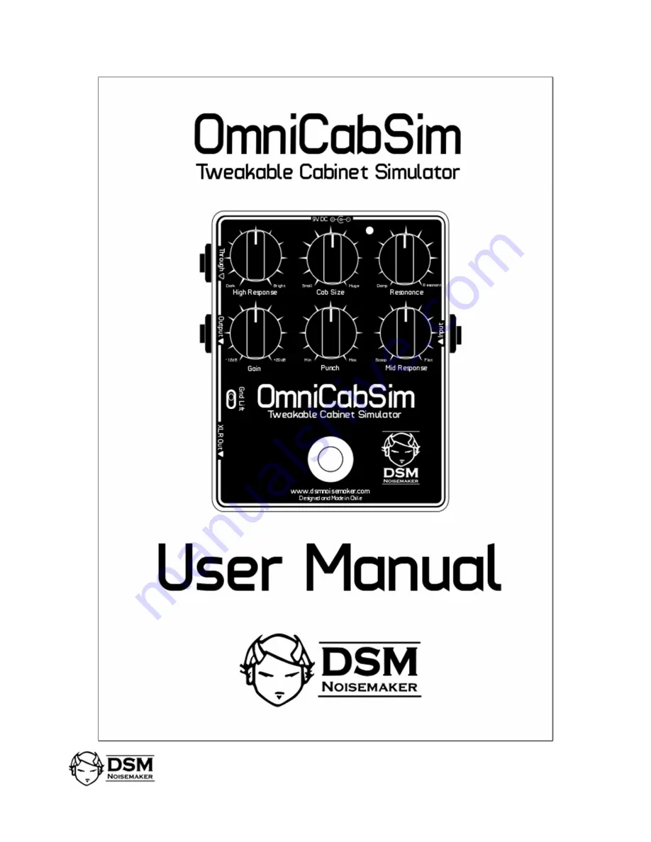 DSM omnicabsim Скачать руководство пользователя страница 1