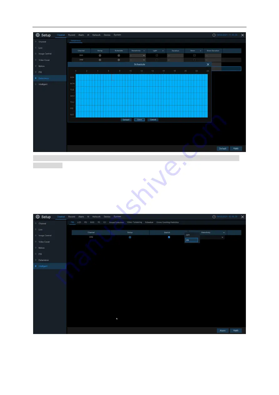 DSS NVR-9832P32 User Manual Download Page 36