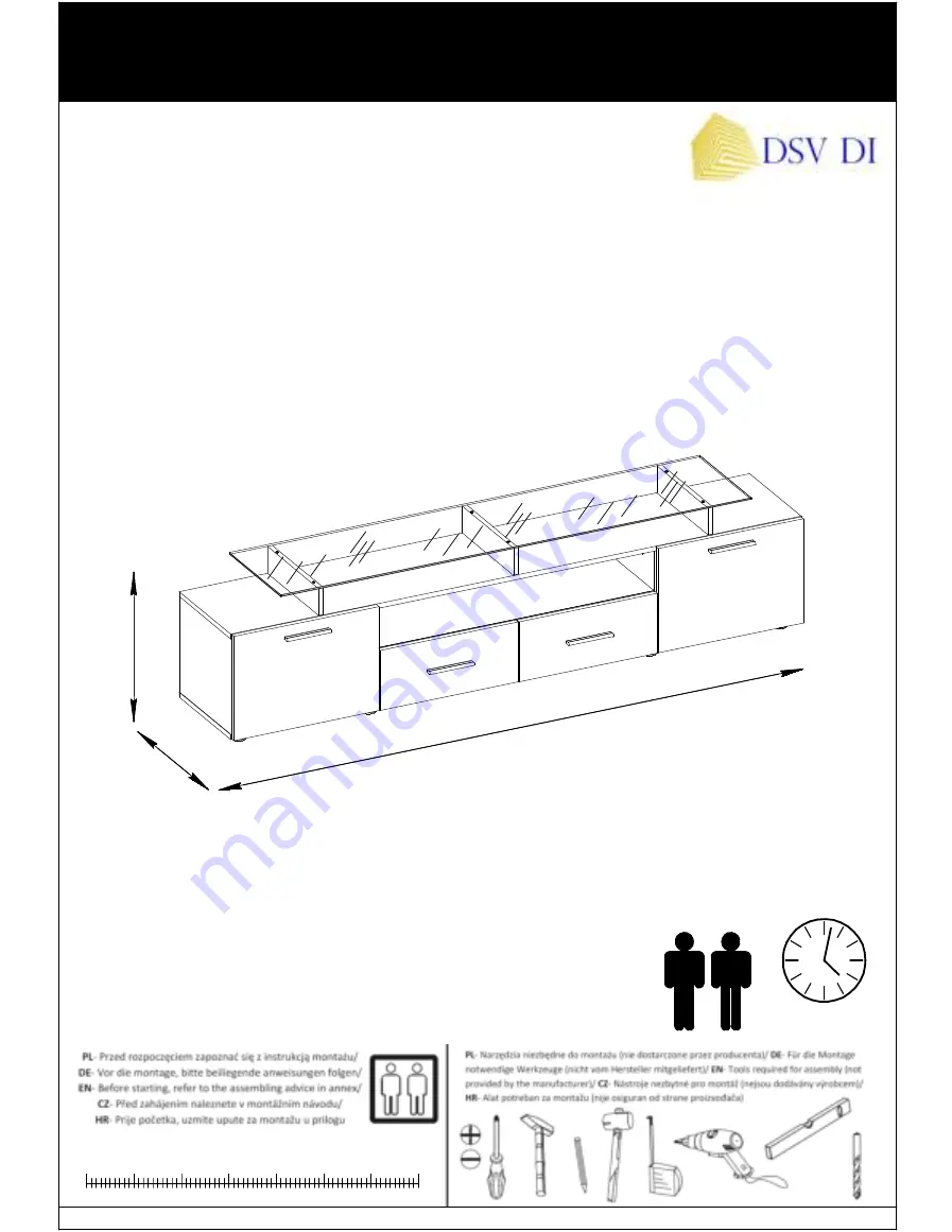 DSV DI S-EVORA Assembly Instructions Manual Download Page 1