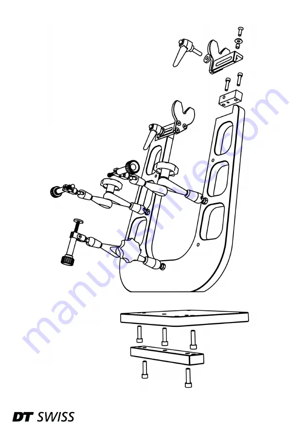 DT SWISS PROLINE TRUING STAND User Manual Download Page 3