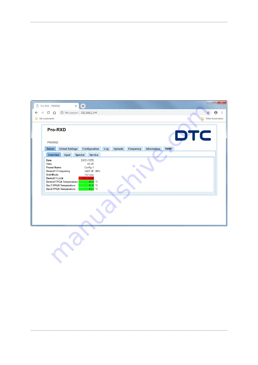 DTC PR0RXD-2-1RU User Manual Download Page 21