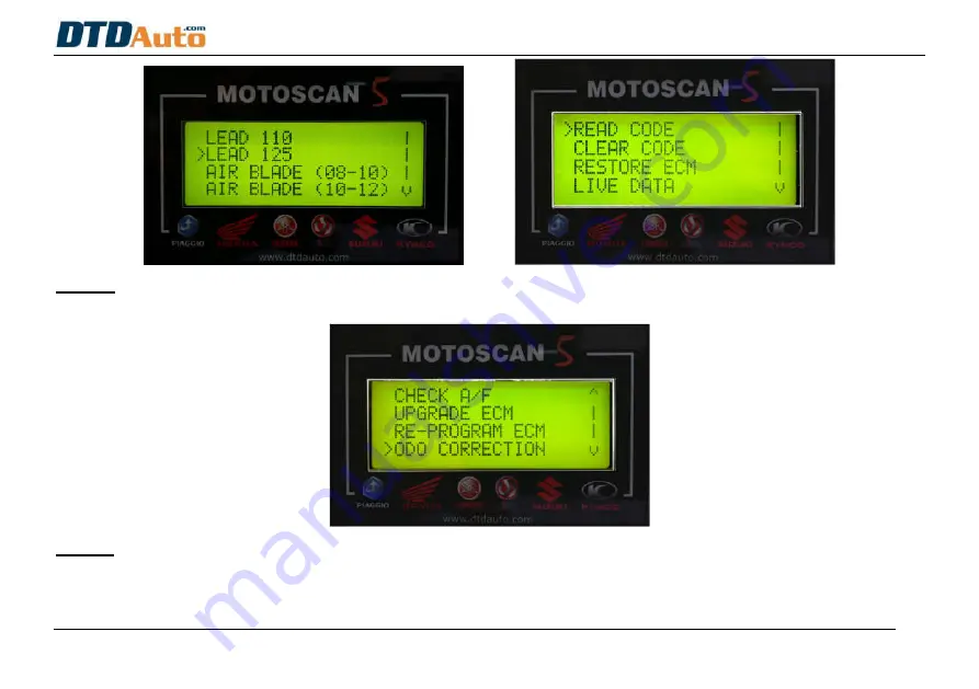 DTDAUTO MOTOBOX Manual Download Page 13