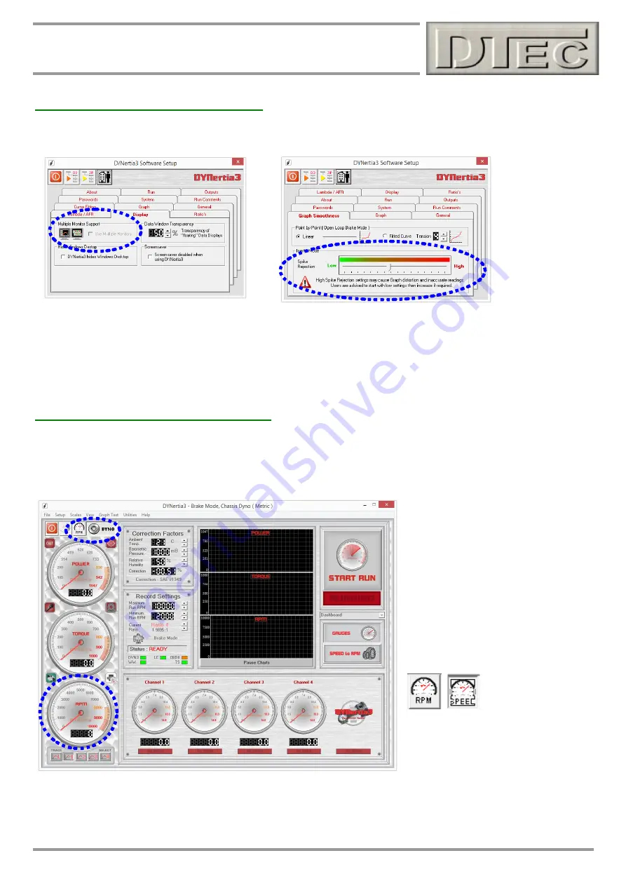 dtec DYNertia3 Quick Start Manual Download Page 10