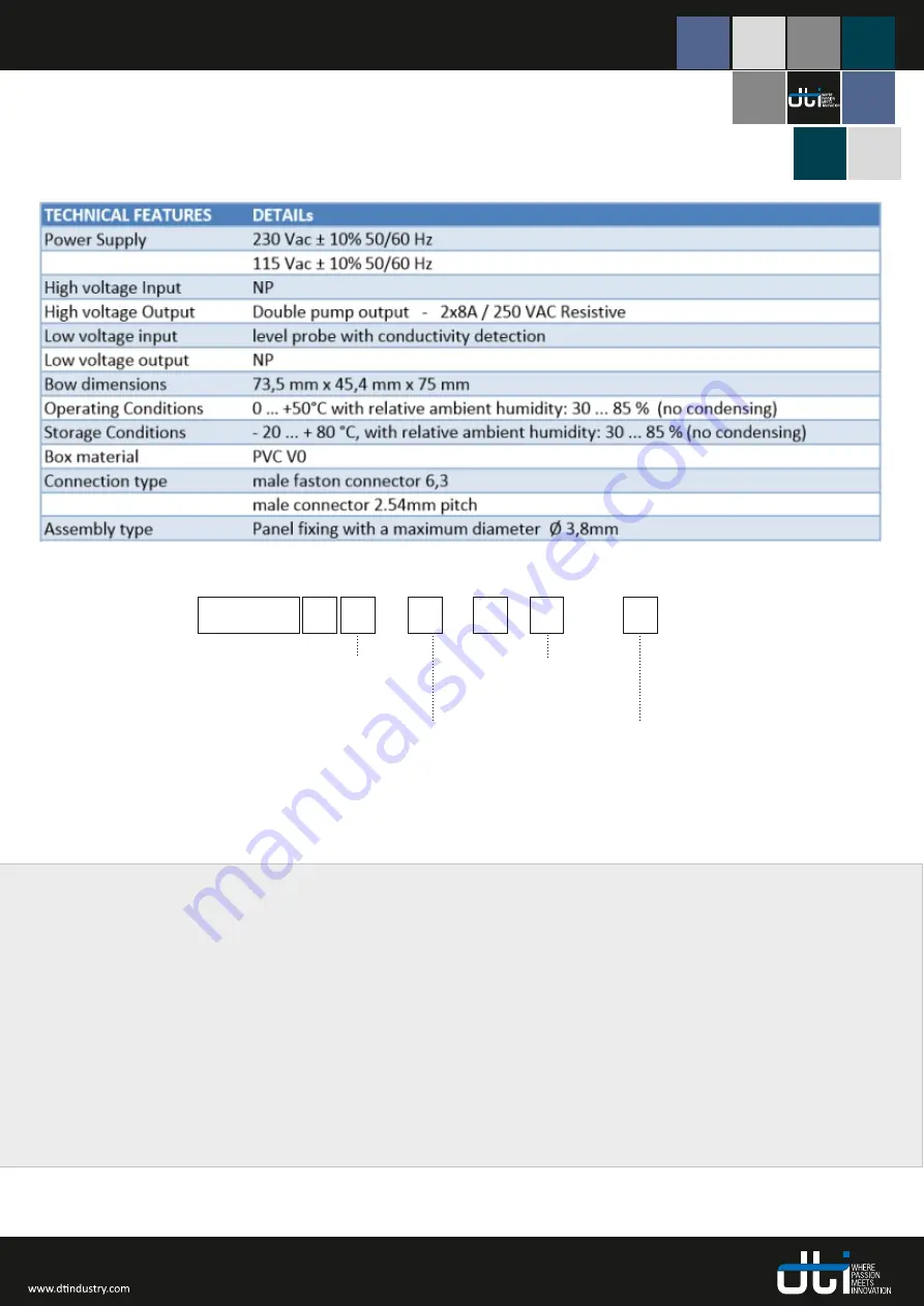 DTI DCLDD1 0 Series Manual Download Page 2