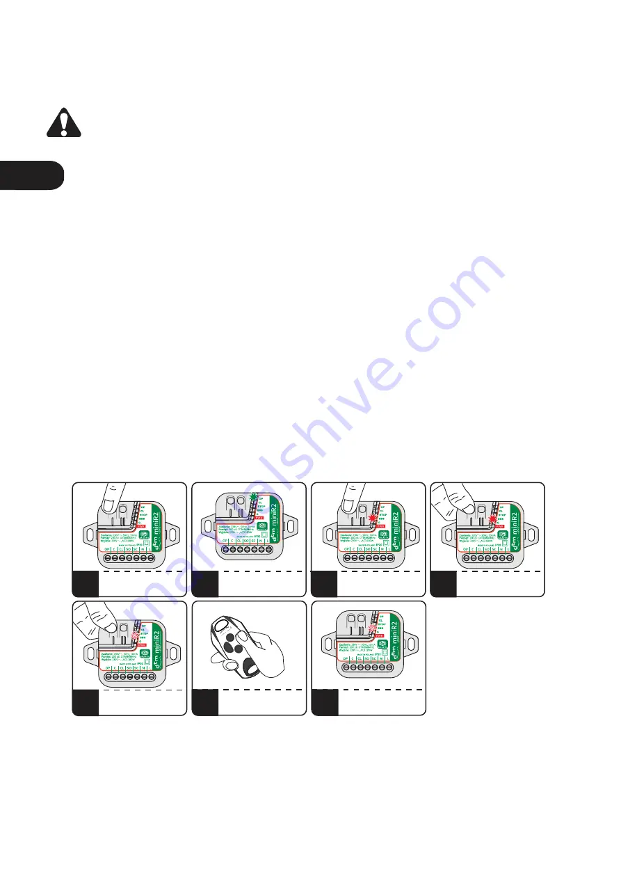 DTM System miniR2 Series Assembly And Operating Manual Download Page 4