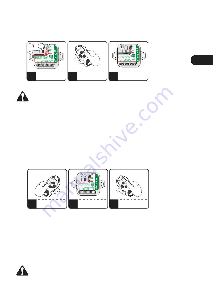 DTM System miniR2 Series Assembly And Operating Manual Download Page 5