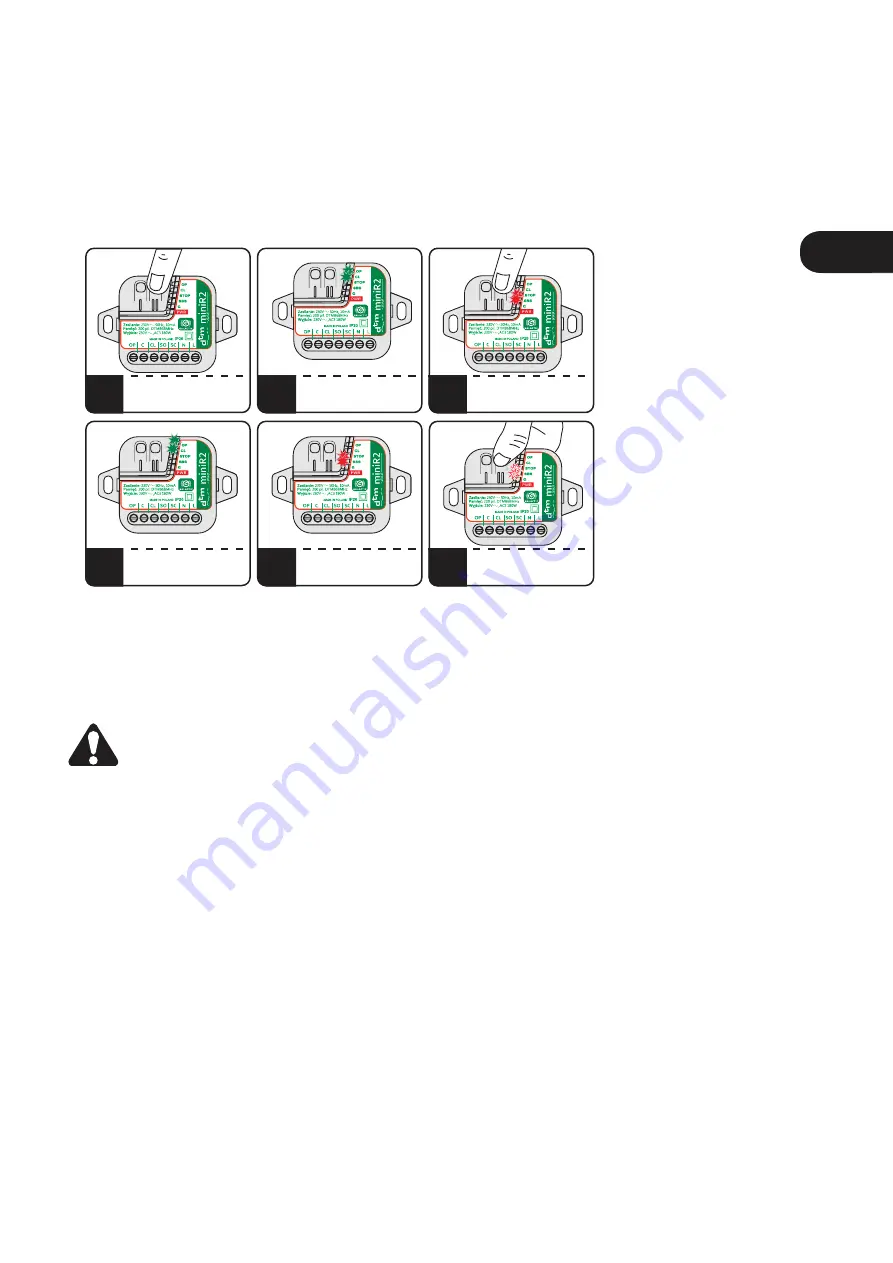 DTM System miniR2 Series Assembly And Operating Manual Download Page 9