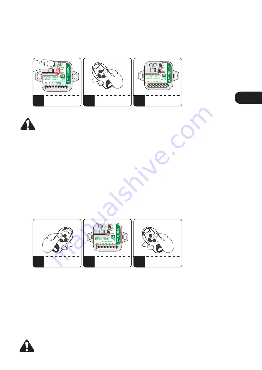 DTM System miniR2 Series Assembly And Operating Manual Download Page 15