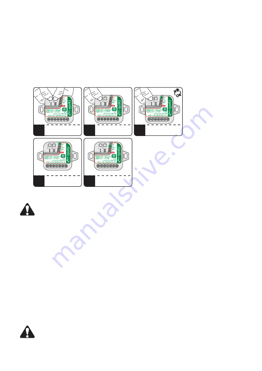 DTM System miniR2 Series Assembly And Operating Manual Download Page 16