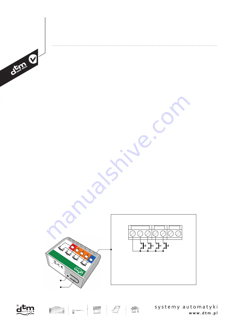 dtm HID 868 Operating Manual Download Page 1