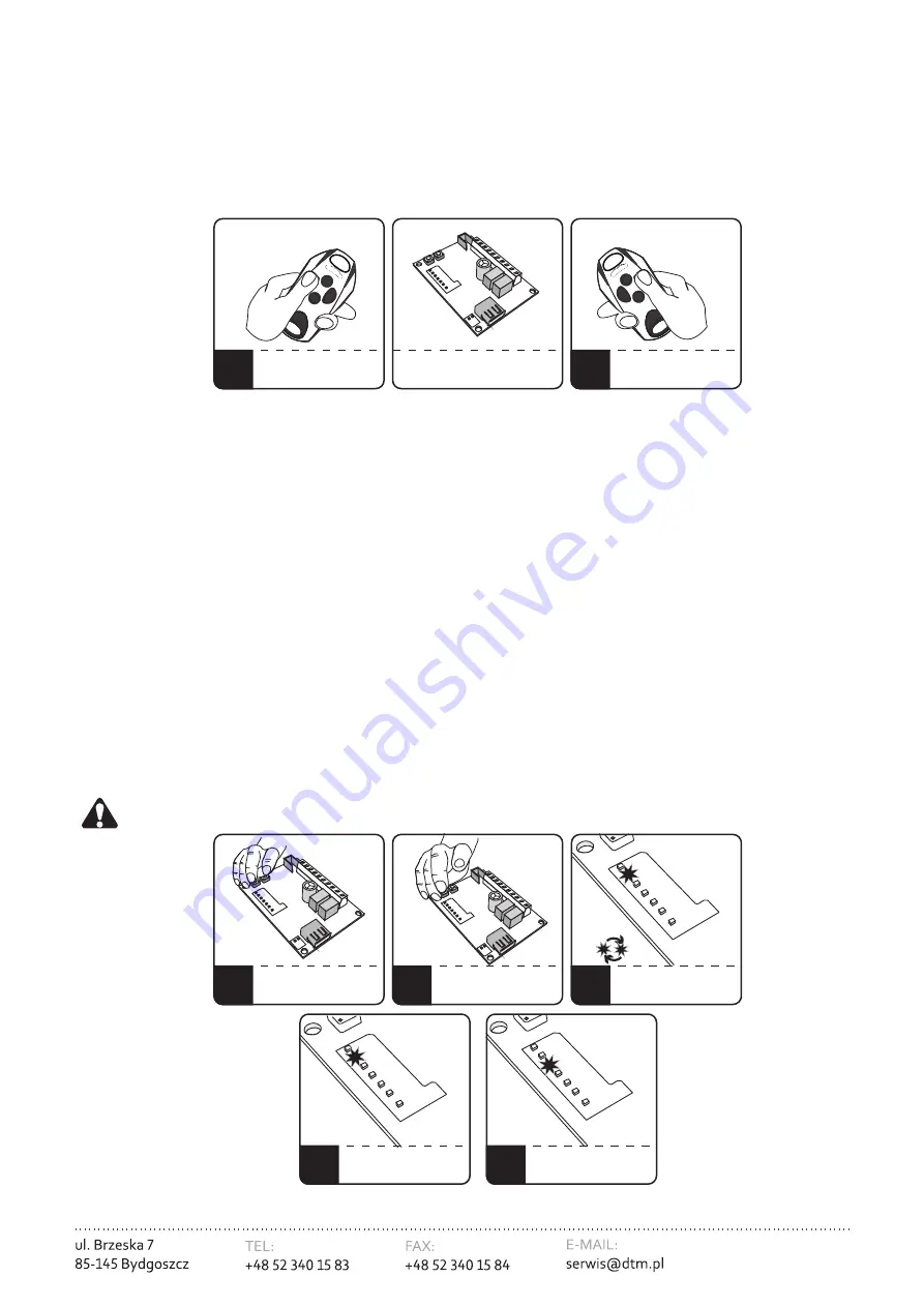 dtm MICRO2 Installation And Assembly Manual Download Page 6