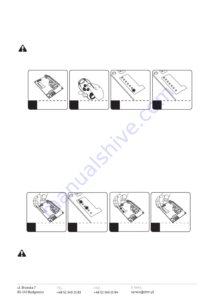 dtm MICRO2 Installation And Assembly Manual Download Page 9