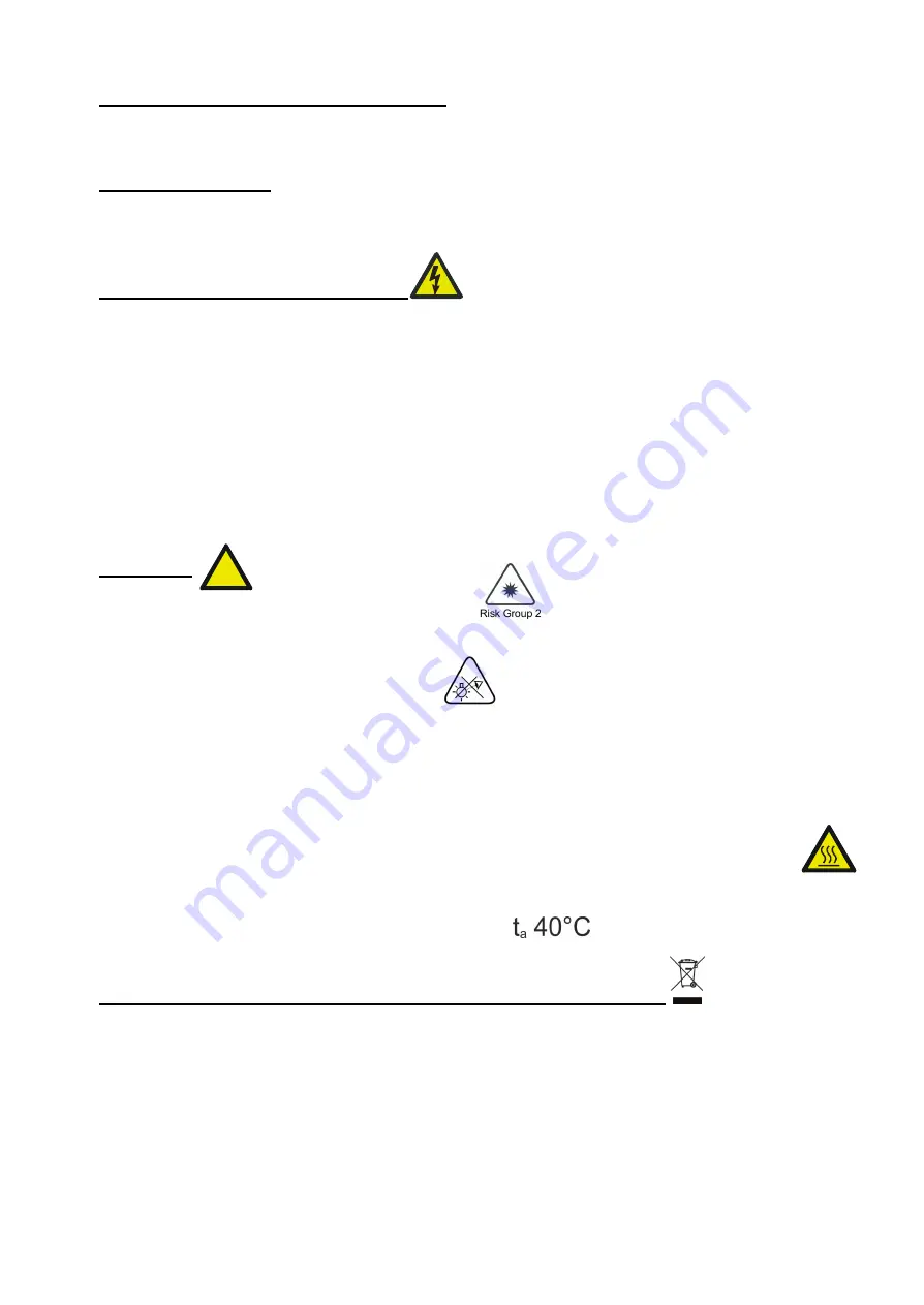 DTS SCENA LED 120 HQS User Manual Download Page 8