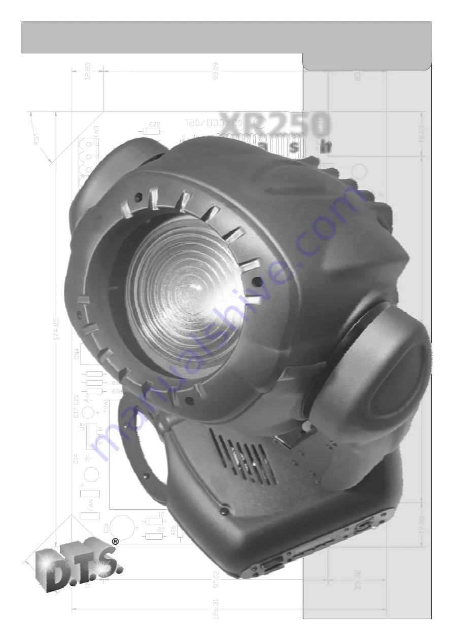 DTS XR250 WASH Manual Download Page 1