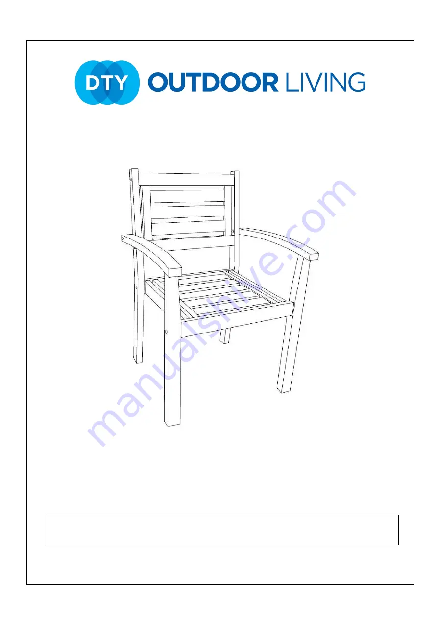 DTY Eucalyptus OF-1009 Manual Download Page 1