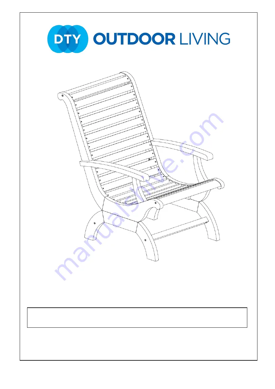 DTY OF-1015 Assembly Instructions Download Page 1