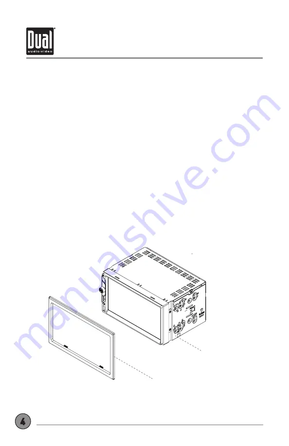 Dual Electronics Corporation DM70MIR Installation & Owner'S Manual Download Page 4