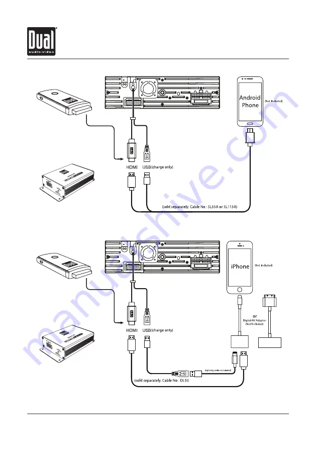 Dual Electronics Corporation DV737MB Скачать руководство пользователя страница 24