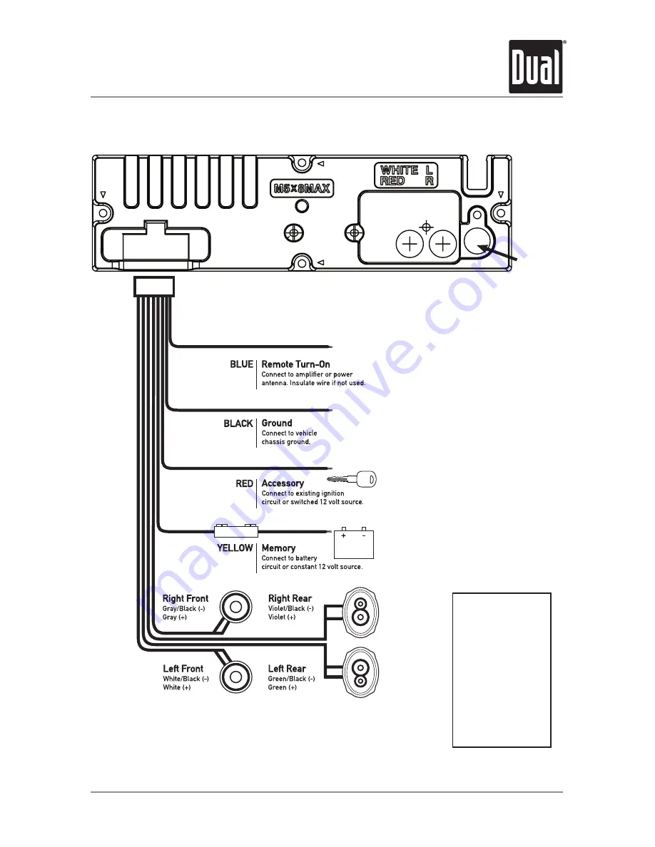 Dual AM425BT Скачать руководство пользователя страница 3