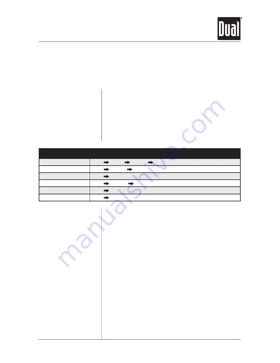 Dual AM425BT Installation & Owner'S Manual Download Page 21