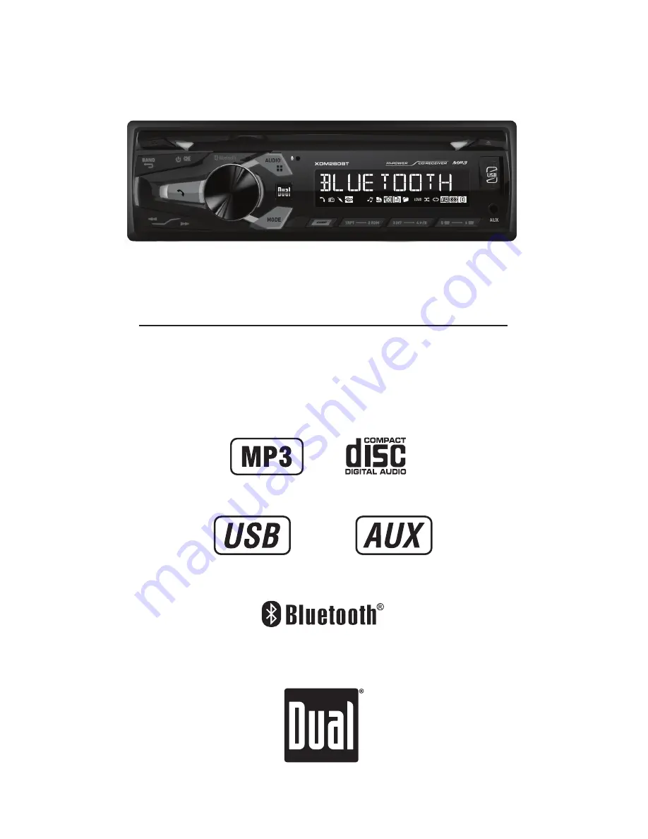 Dual DC206BT Скачать руководство пользователя страница 1