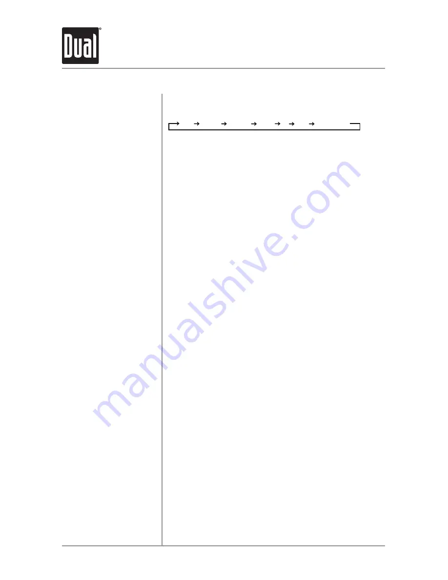 Dual DC206BT Installation & Owner'S Manual Download Page 8