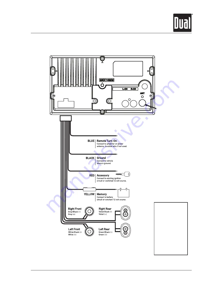 Dual DC426BT Скачать руководство пользователя страница 3