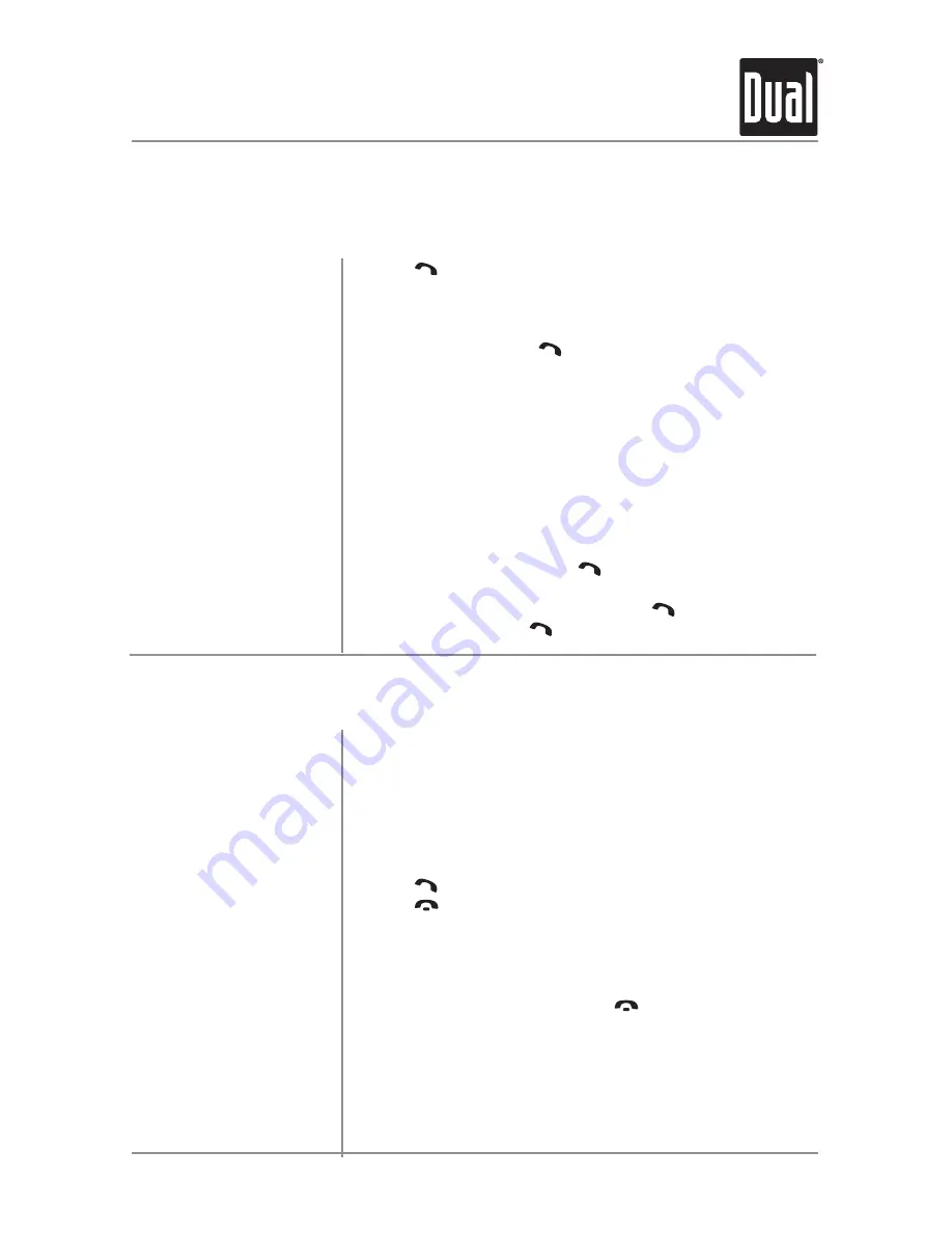 Dual DC426BT Installation & Owner'S Manual Download Page 19