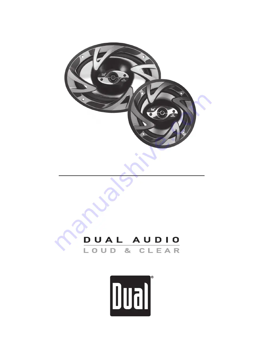 Dual DS42 Installation & Owner'S Manual Download Page 1