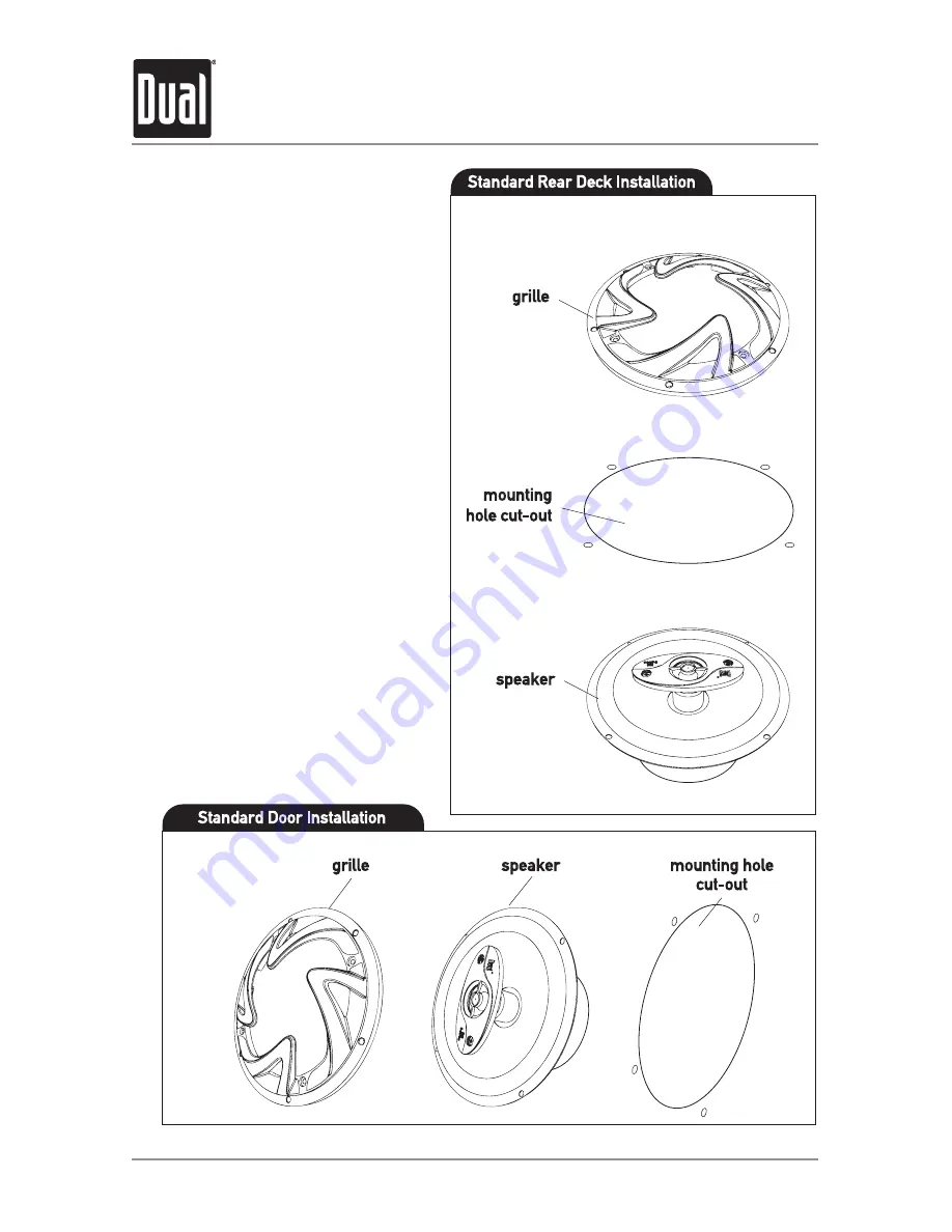 Dual DS42 Installation & Owner'S Manual Download Page 4