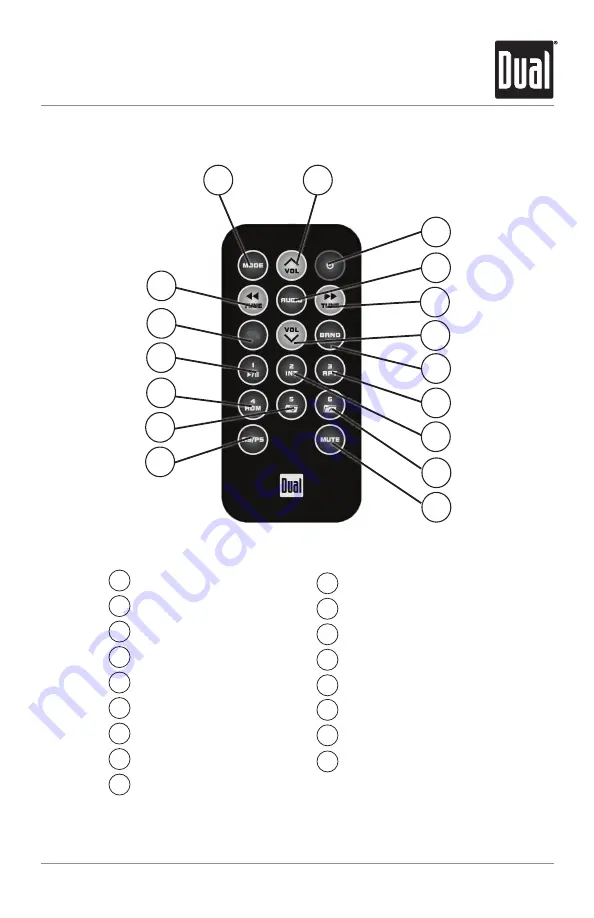 Dual DXRM59BT Скачать руководство пользователя страница 5