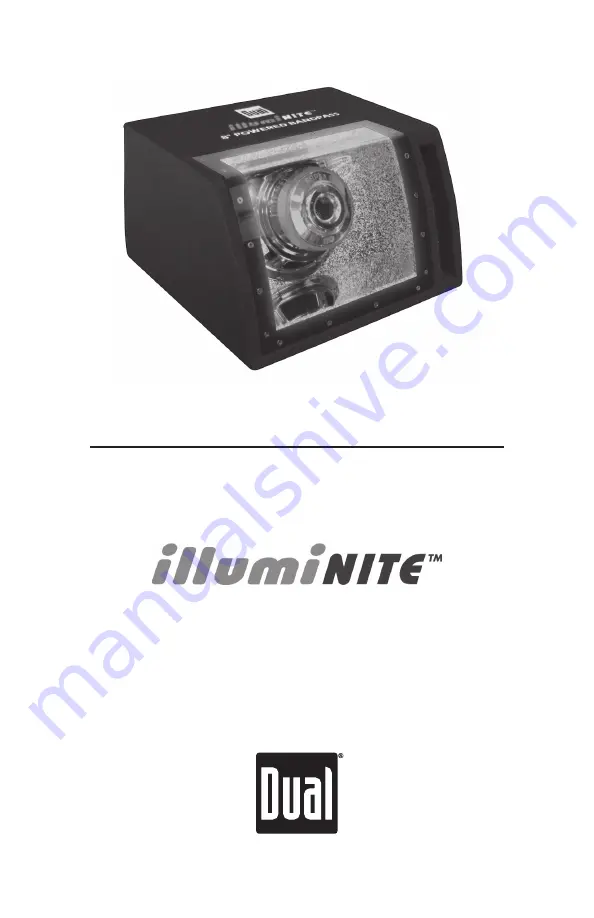 Dual illumiNITE SBP8A Installation & Owner'S Manual Download Page 1