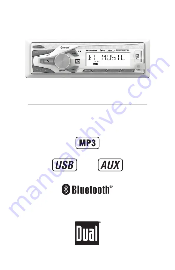 Dual MXD339BT Скачать руководство пользователя страница 1