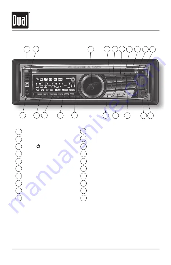 Dual MXD662B Installation & Owner'S Manual Download Page 4