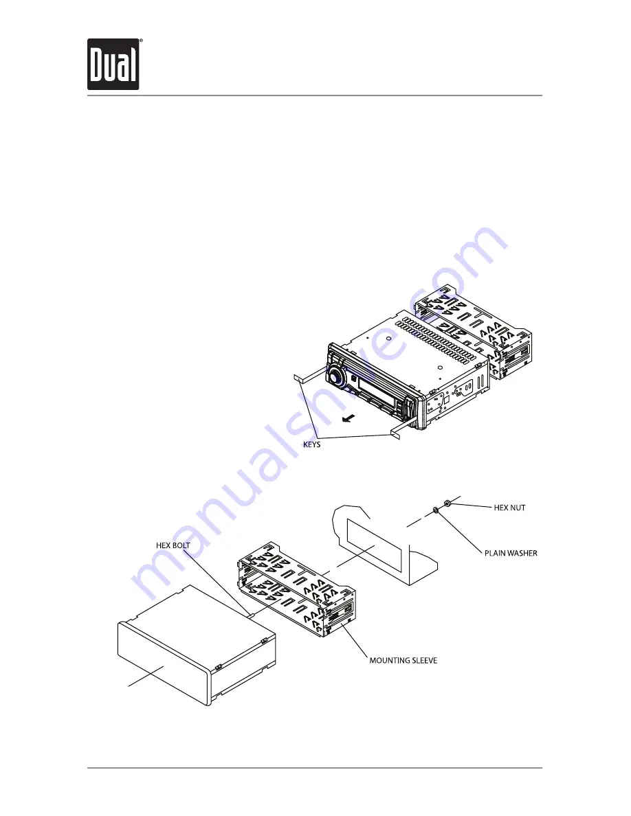 Dual XD230M Installation & Owner'S Manual Download Page 2